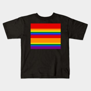 LGBT Stripes Pattern Kids T-Shirt